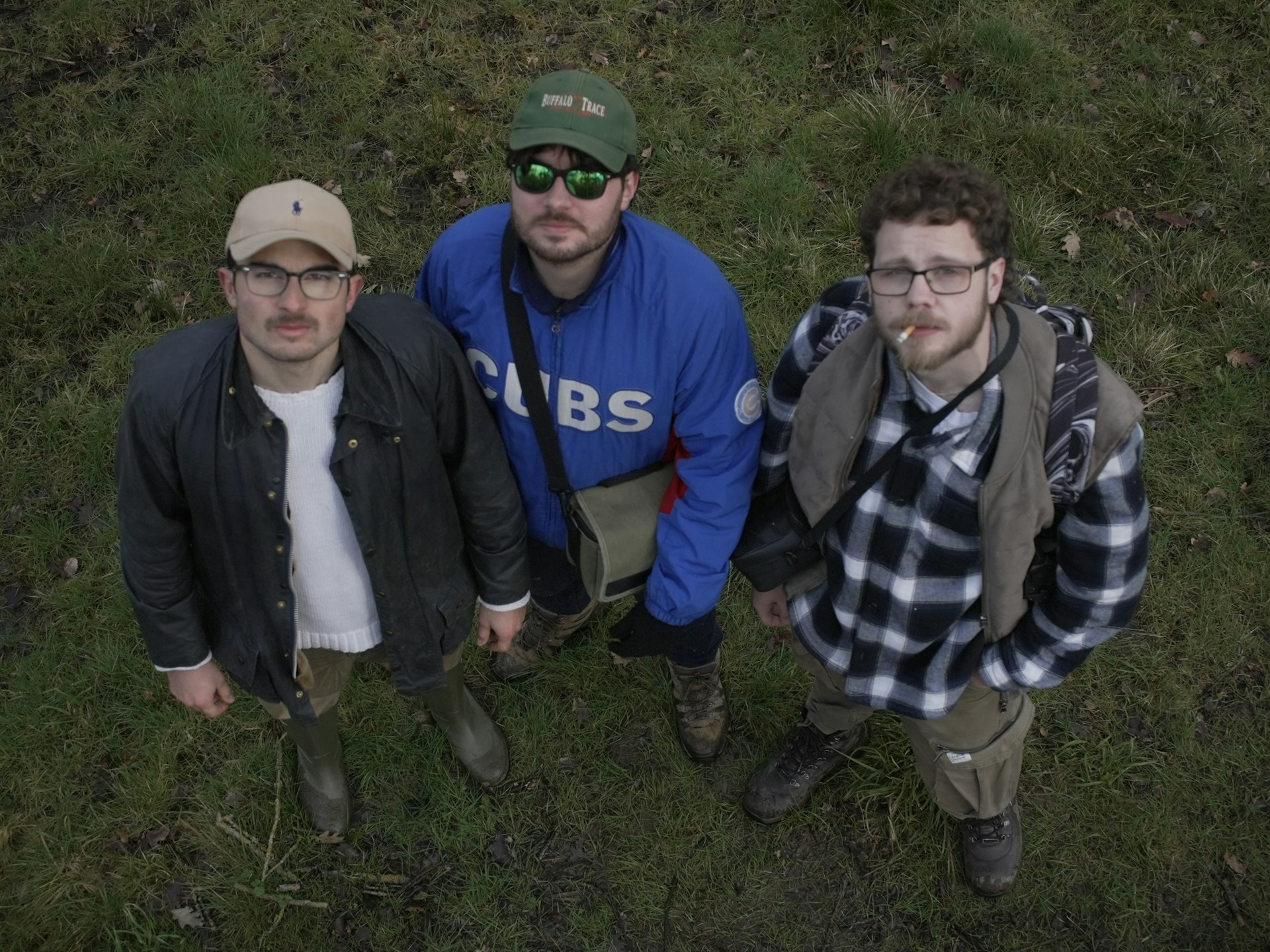 Reuben, the cinematographer and 1st AC doing a recce around Suffolk